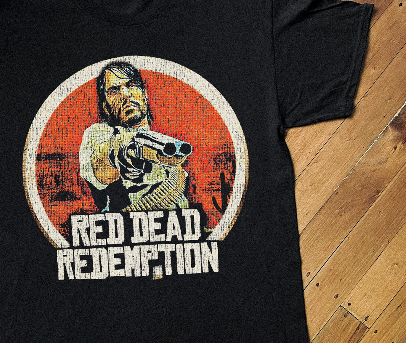 '10 RED DEAD REDEMPTION BLACK T-SHIRT