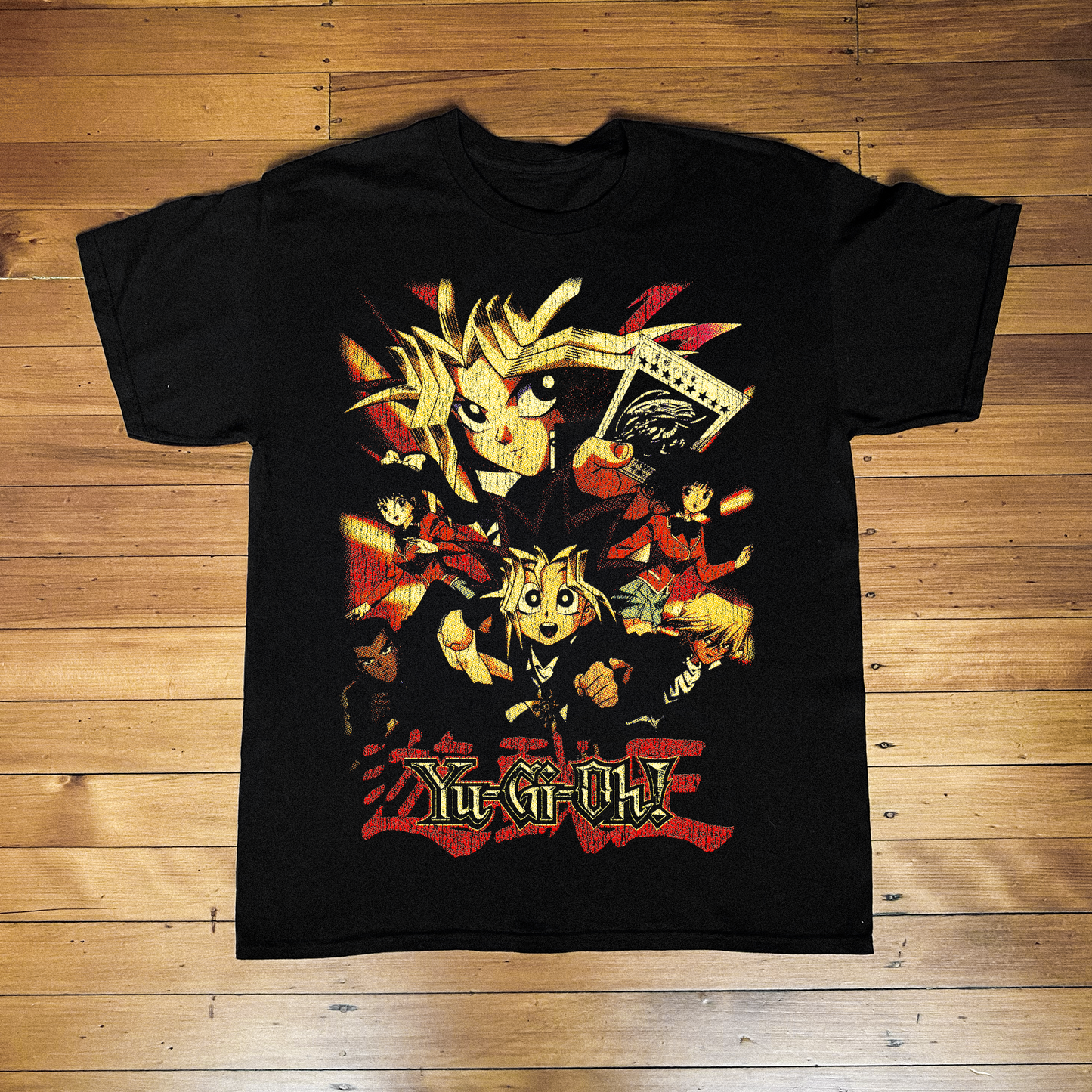 '00 YU-GI-OH! BLACK T-SHIRT