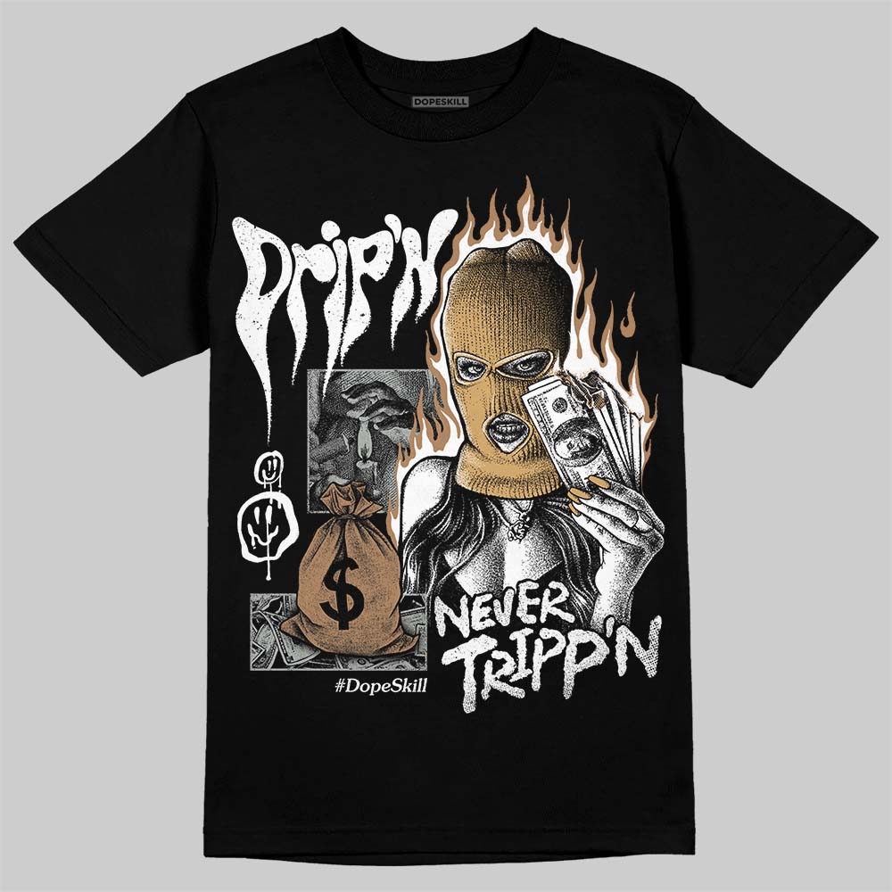 1906R ‘White Gold’ DopeSkill T-Shirt Drip'n Never Tripp'n Graphic