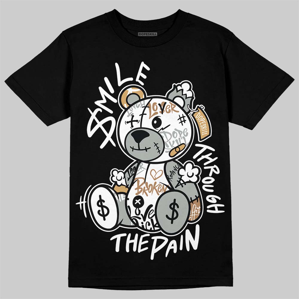 1906R ‘White Gold’ DopeSkill T-Shirt Smile Through The Pain Graphic