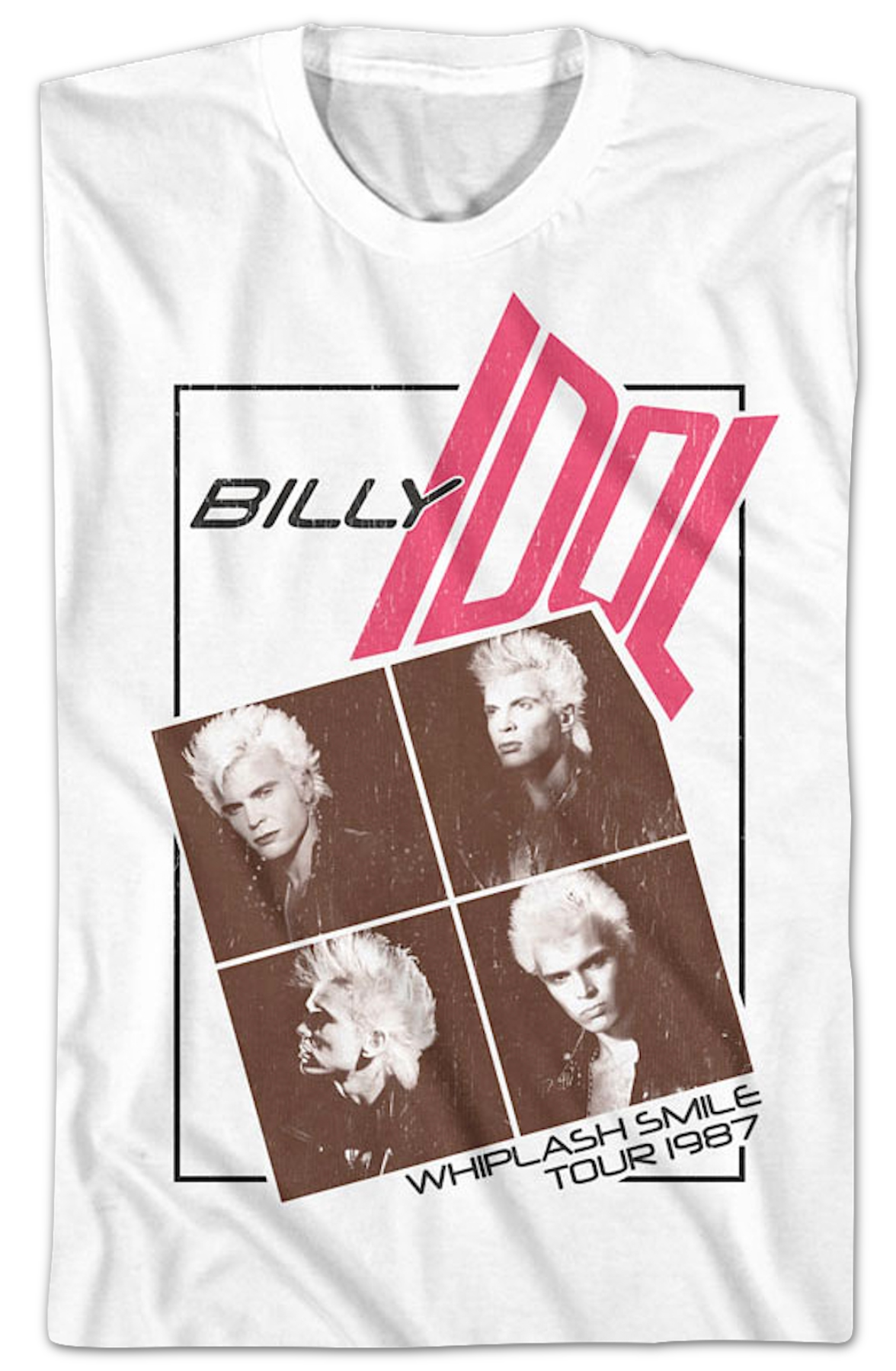 Whiplash Smile Tour Billy Idol T-Shirt