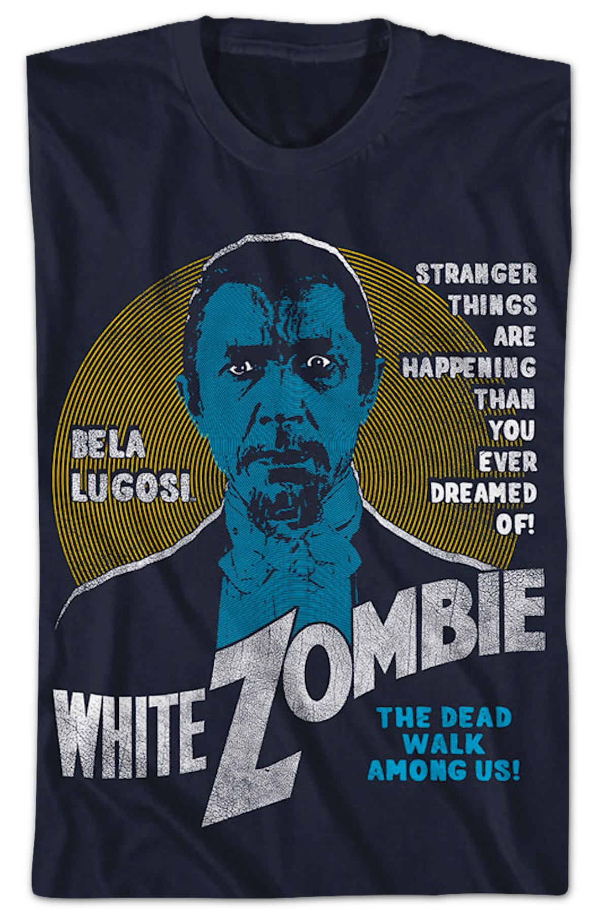 White Zombie Poster Bela Lugosi T-Shirt