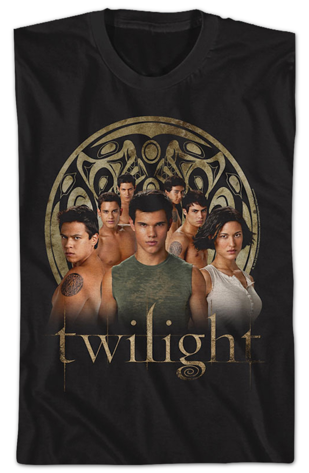 Wolf Pack Group Photo Twilight T-Shirt