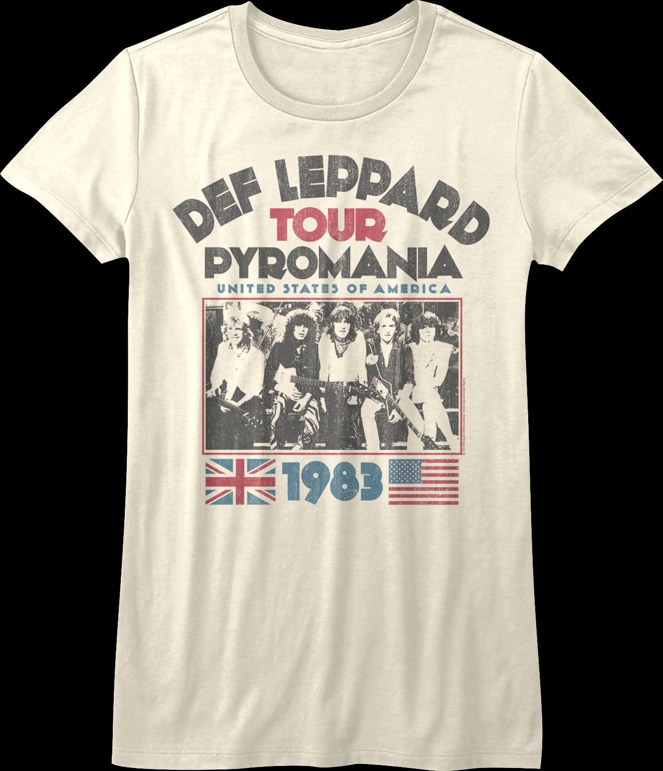 Womens 1983 Tour Def Leppard Shirt