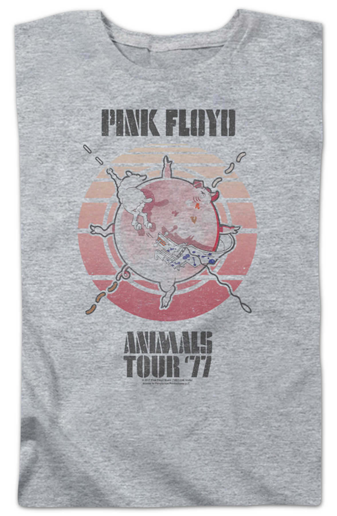 Womens Animals Tour 1977 Pink Floyd Shirt