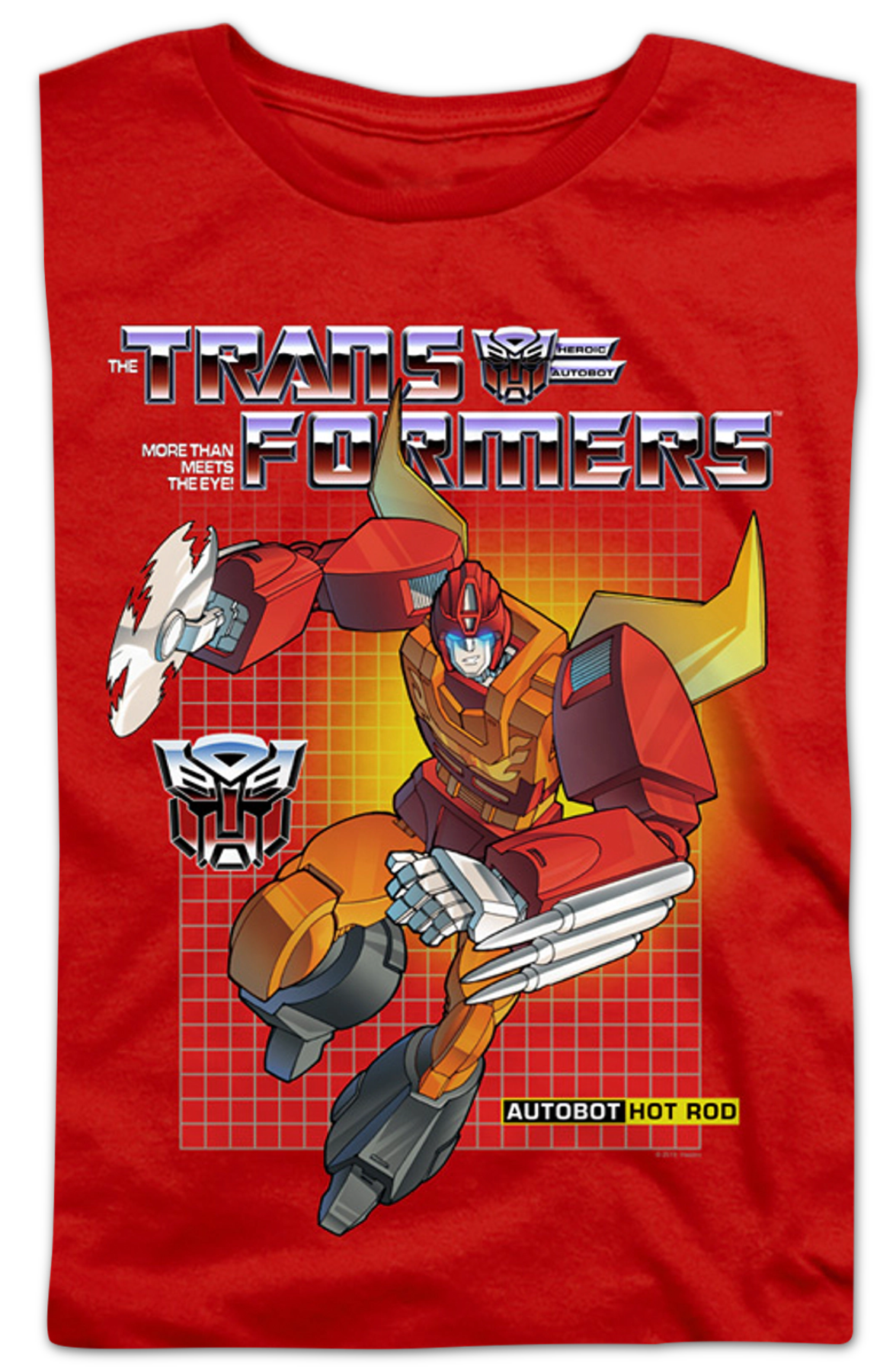 Womens Autobot Hot Rod Transformers Shirt