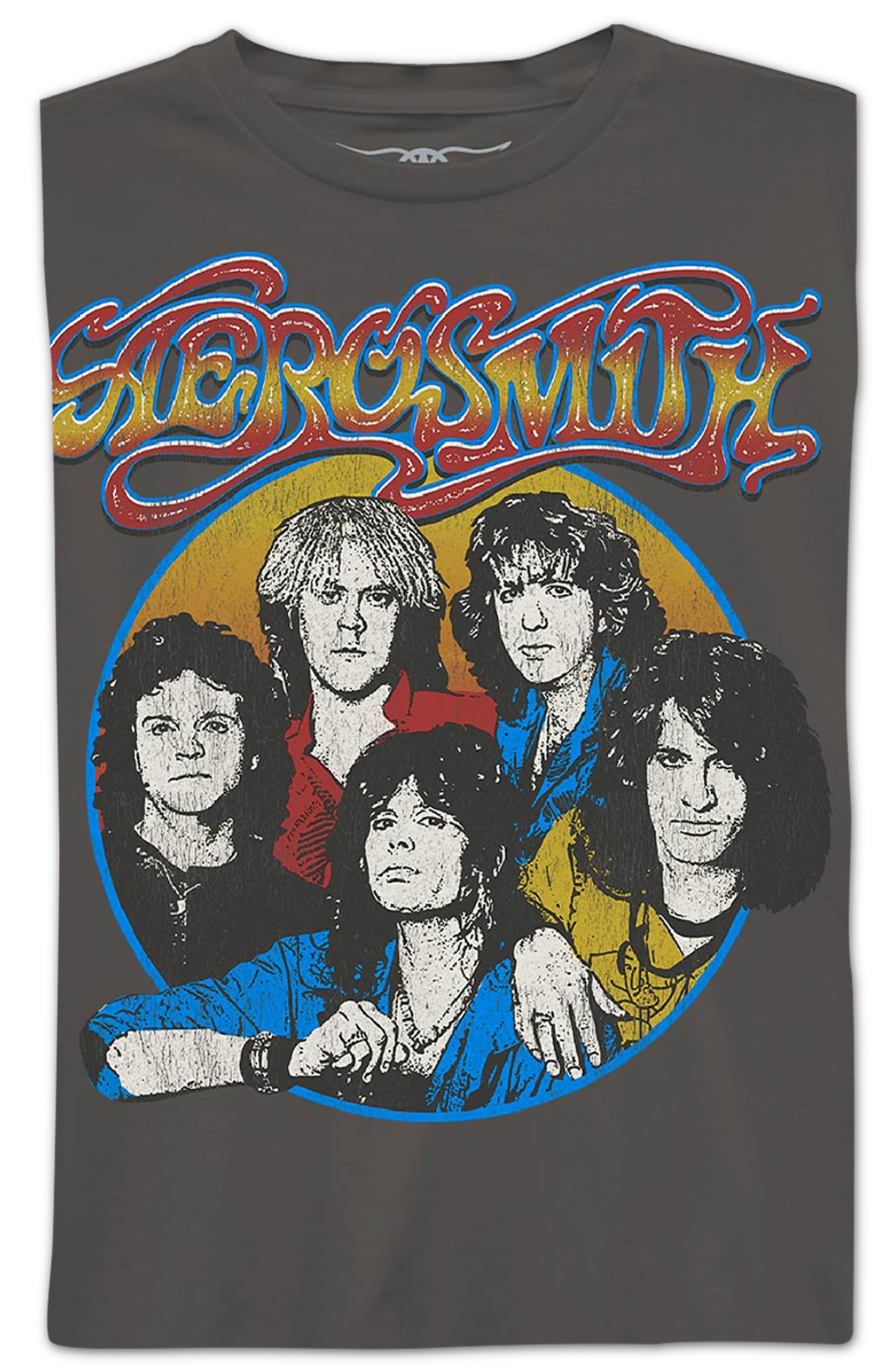 Womens Group Photo Aerosmith Shirt