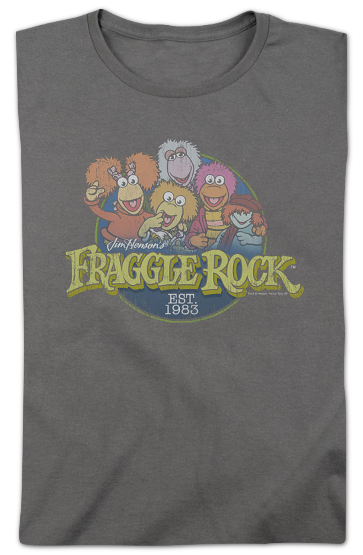 Womens Group Photo Fraggle Rock Shirt