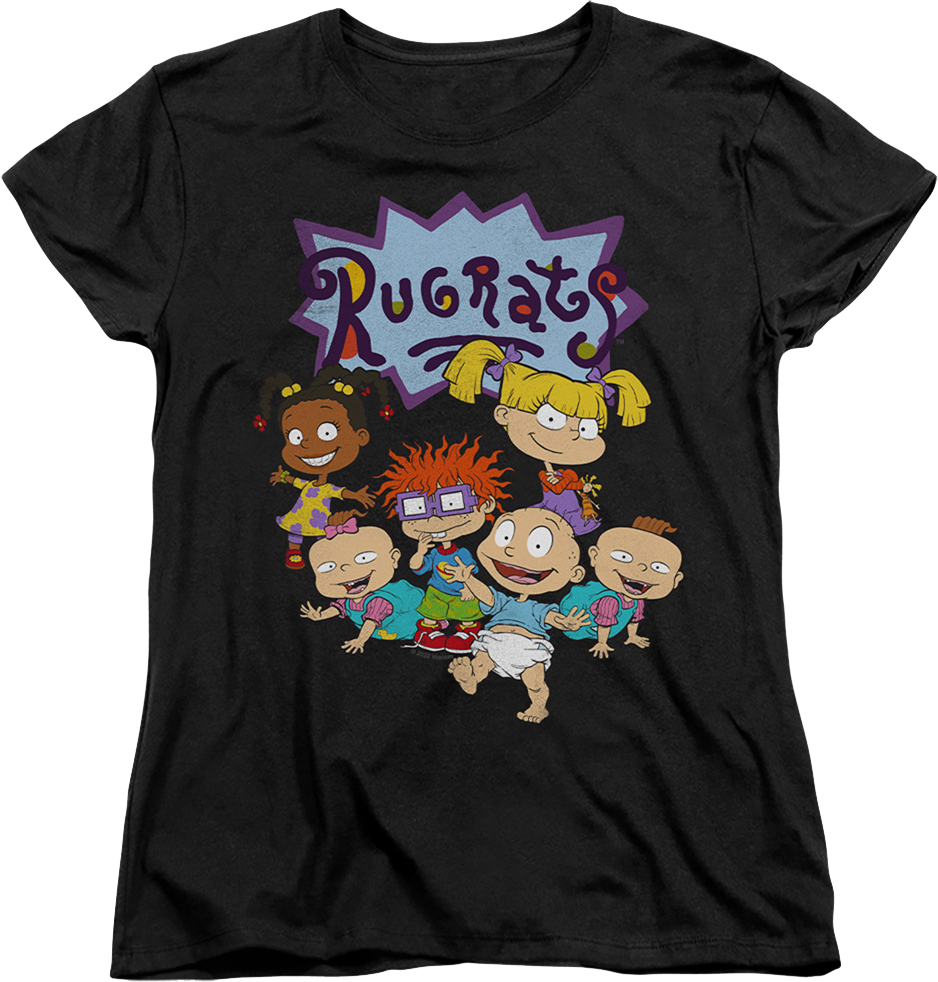 Womens Group Photo Rugrats Shirt