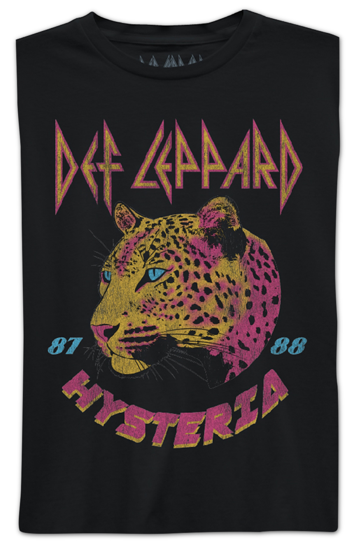 Womens Hysteria 87-88 Tour Def Leppard Shirt