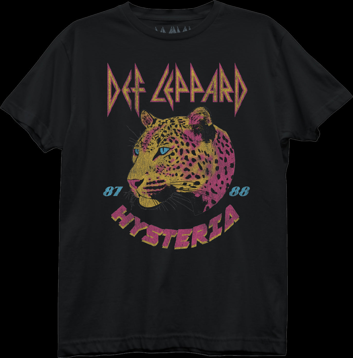 Womens Hysteria 87-88 Tour Def Leppard Shirt