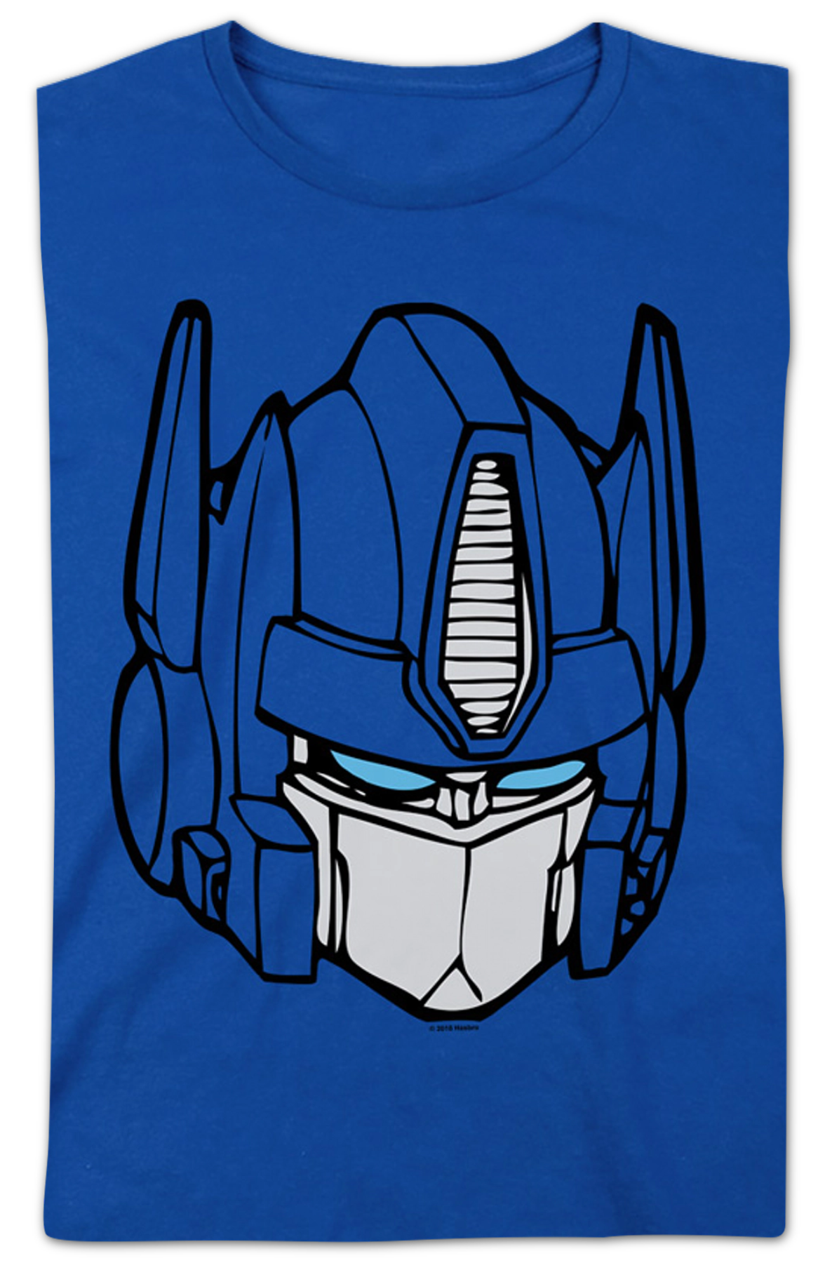 Womens Optimus Prime Head Shot Transformers Shirt