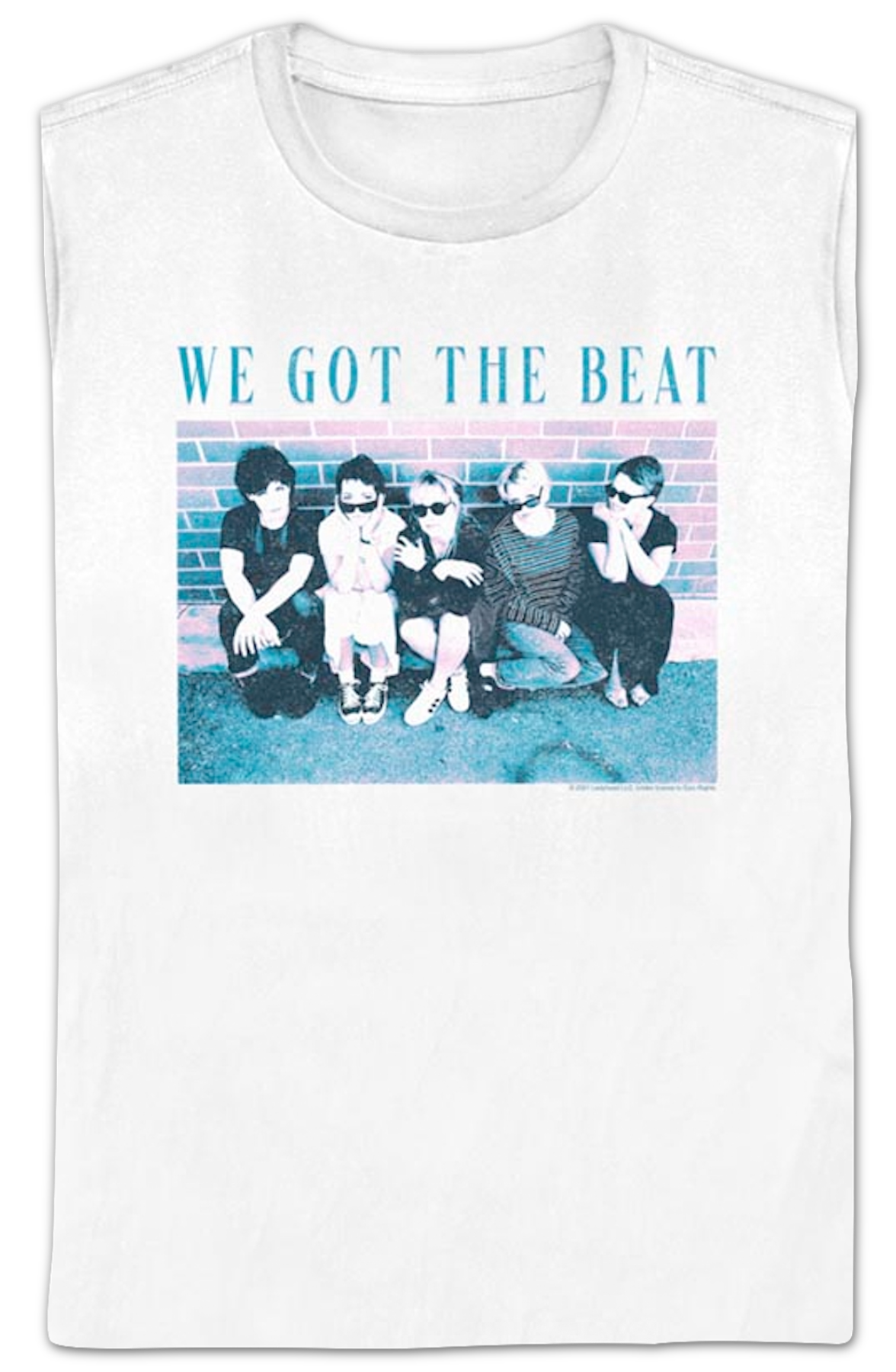 Womens We Got The Beat Group Photo Go-Go's Shirt