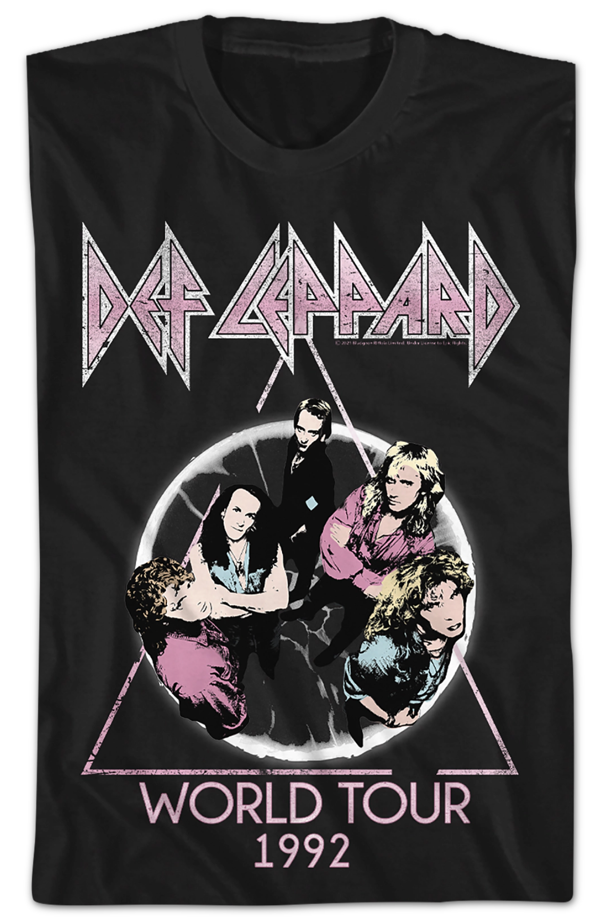 World Tour 1992 Def Leppard T-Shirt