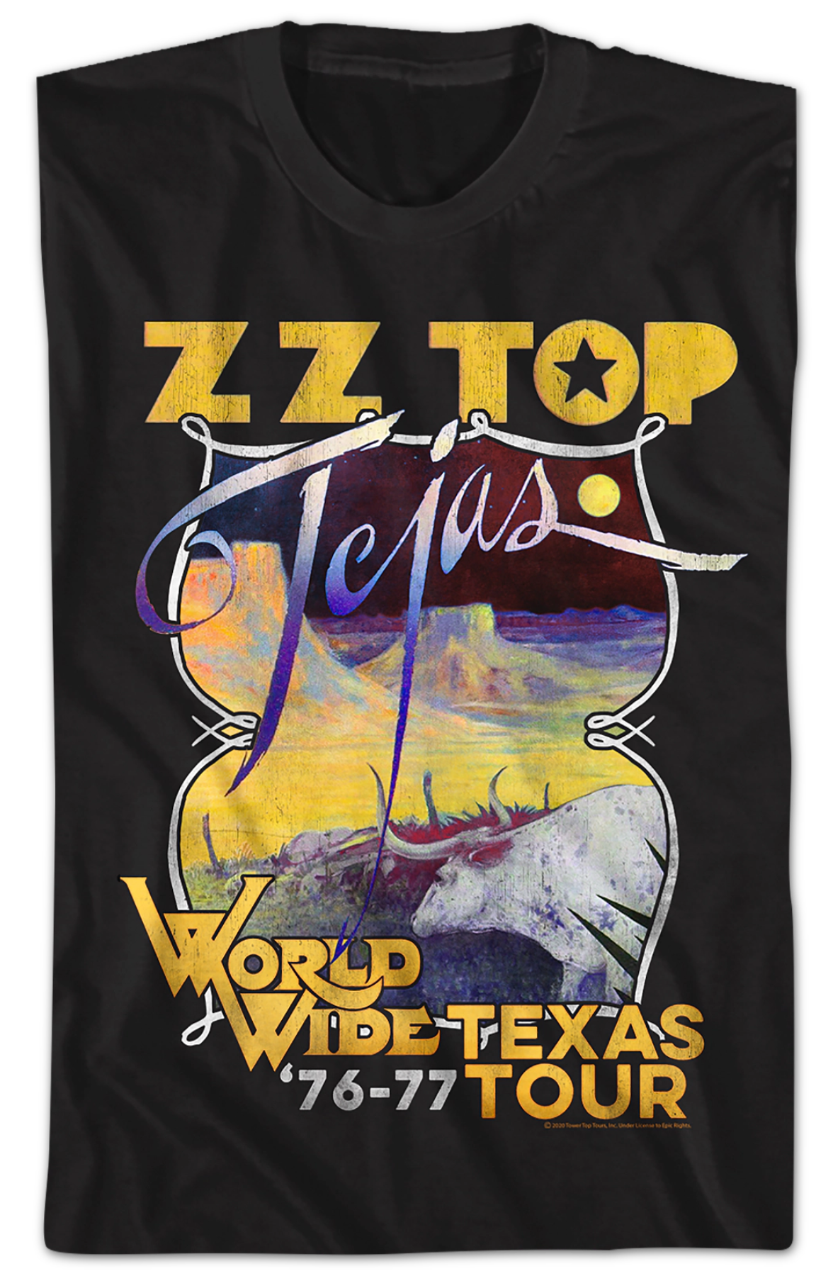 World Wide Texas Tour ZZ Top T-Shirt