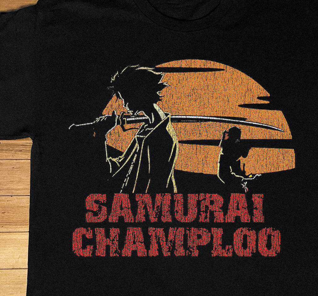 '04 SAMURAI CHAMPLOO BLACK T-SHIRT