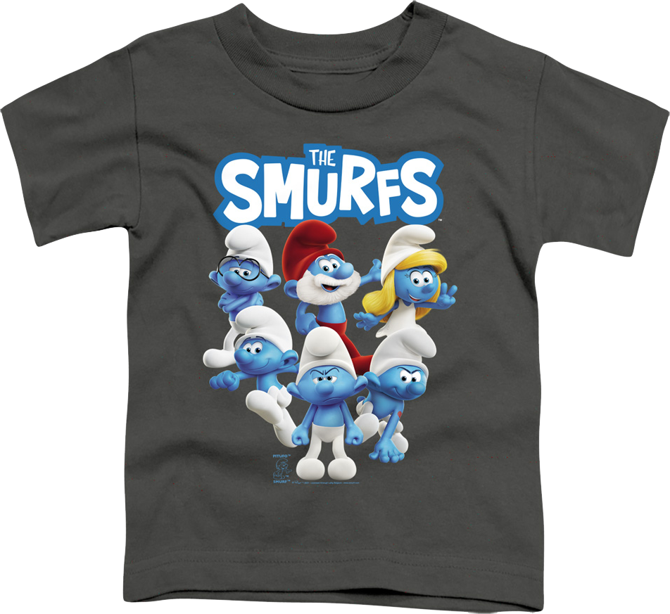 Youth Group Photo Smurfs Shirt