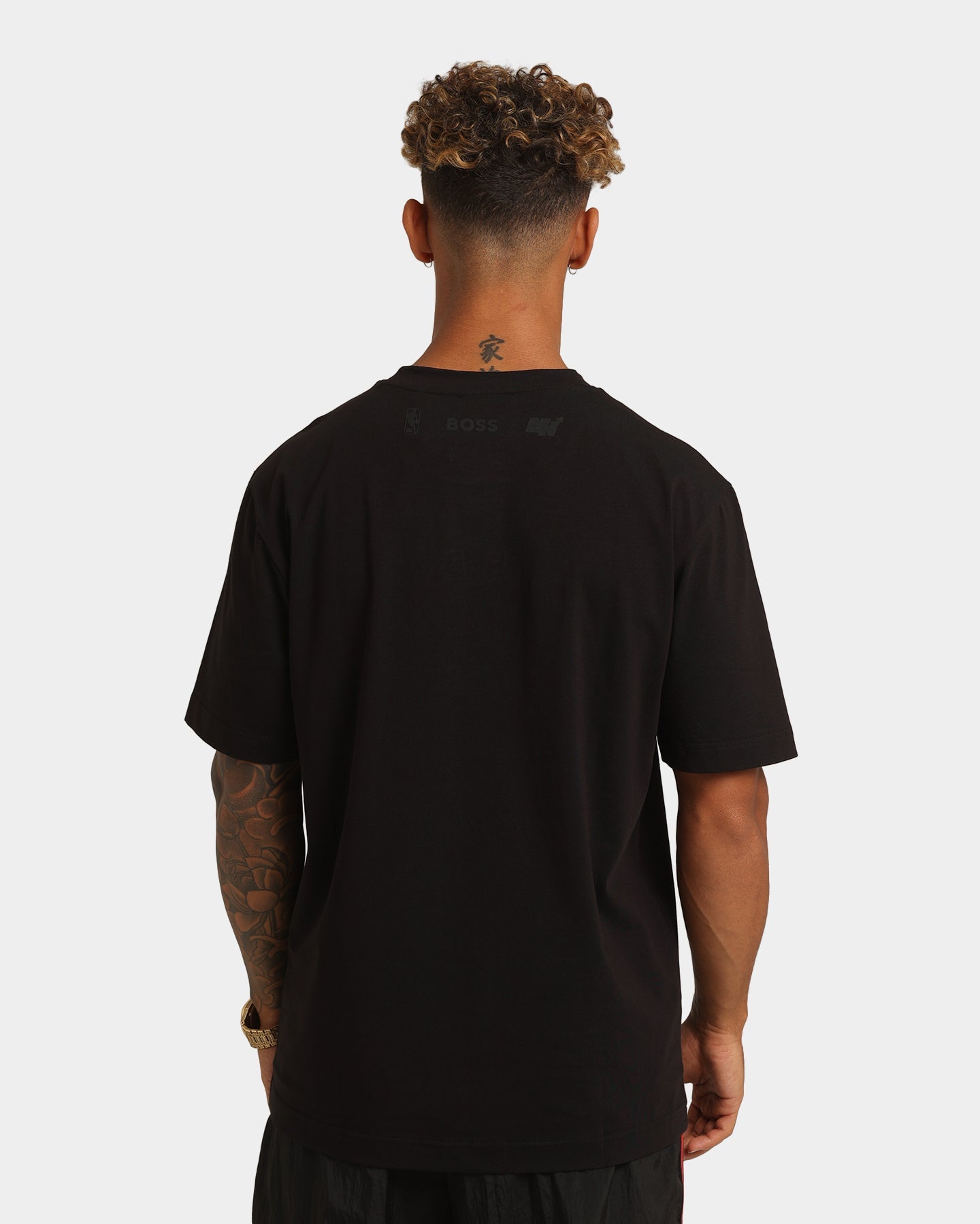 Hugo Boss Hugo Boss X NBA Basic Miami Heat Short Sleeve T-Shirt Black