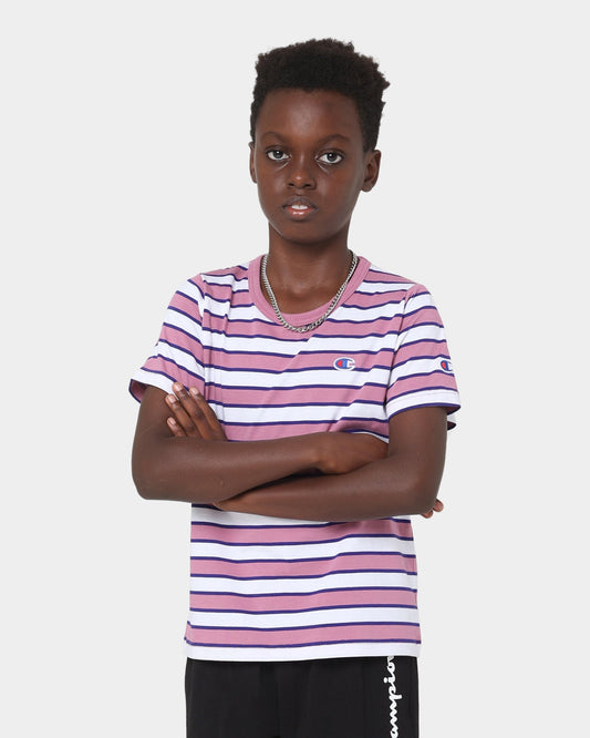 Champion Kids' Stripe T-Shirt Stripe 5T8 Style002
