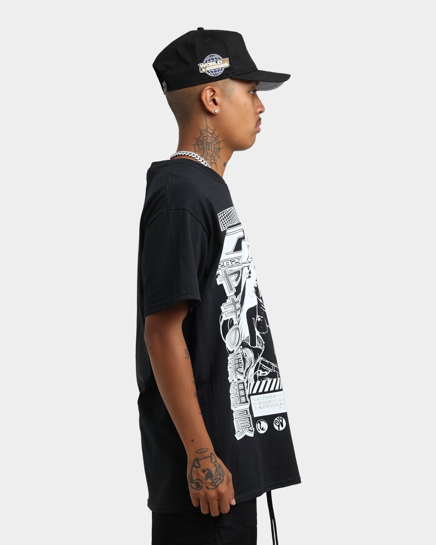 Goat Crew Original Anime Vintage T-Shirt Off Black