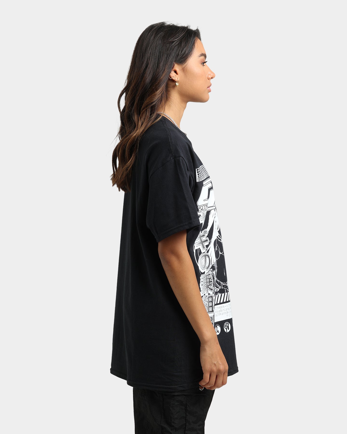 Goat Crew Original Anime Vintage T-Shirt Off Black Style001