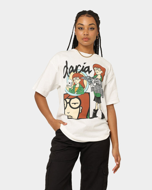 American Thrift X Daria Daria Premium Vintage T-Shirt White Style001