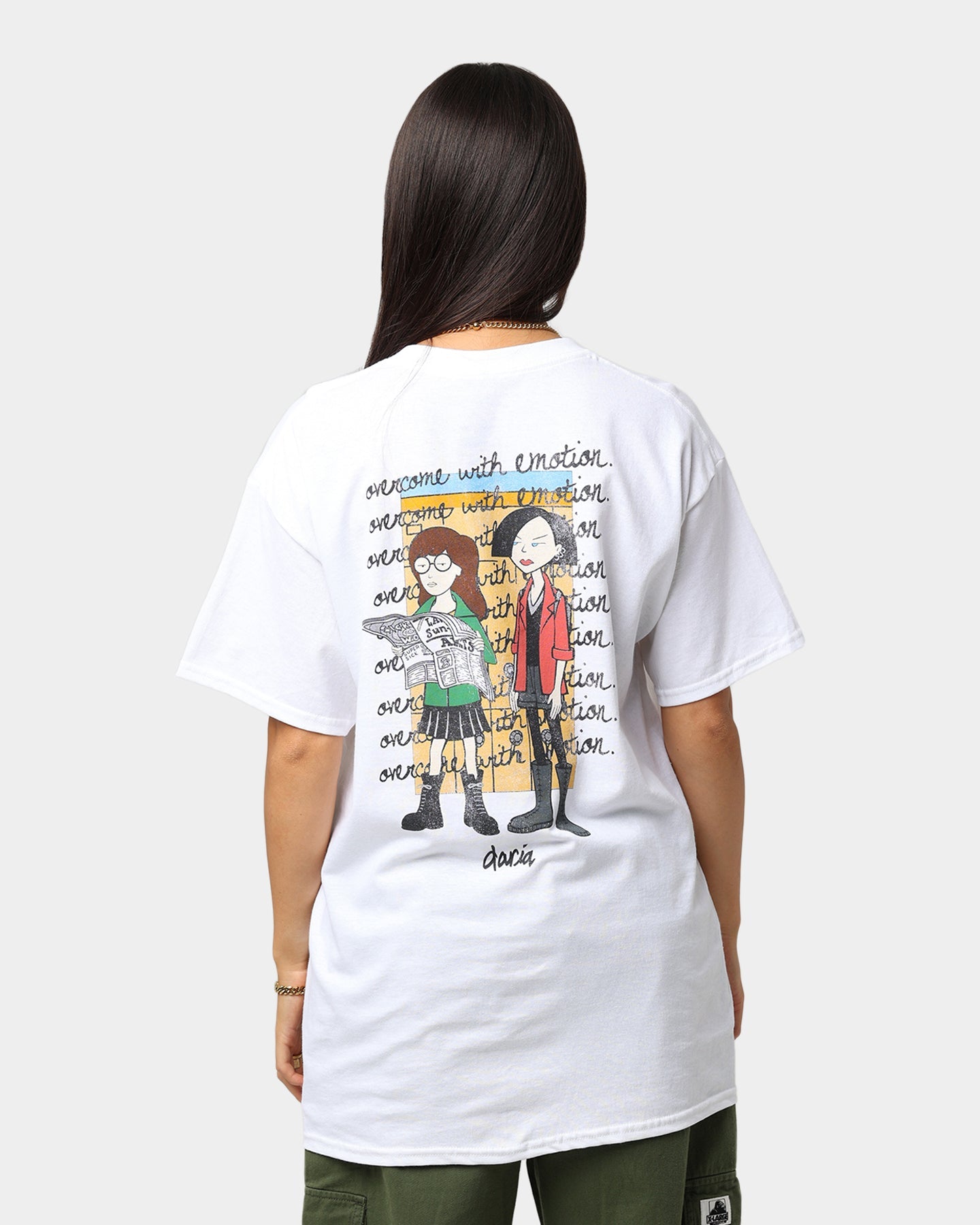 American Thrift X Daria The Girls T-Shirt White Style001