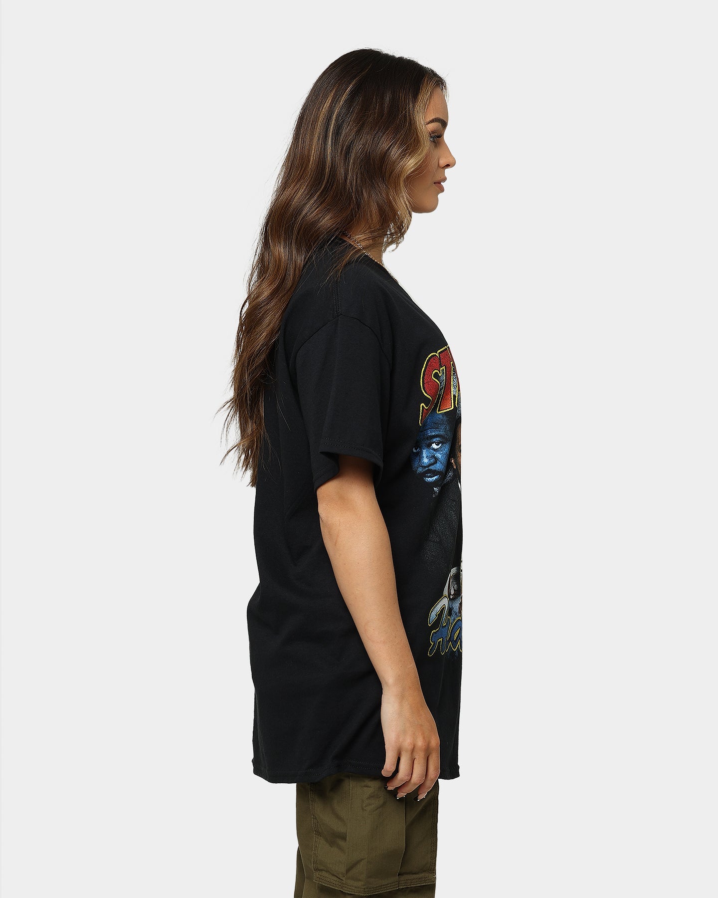 American Thrift X The Office Stanley Hudson Vintage T-Shirt Black Style001
