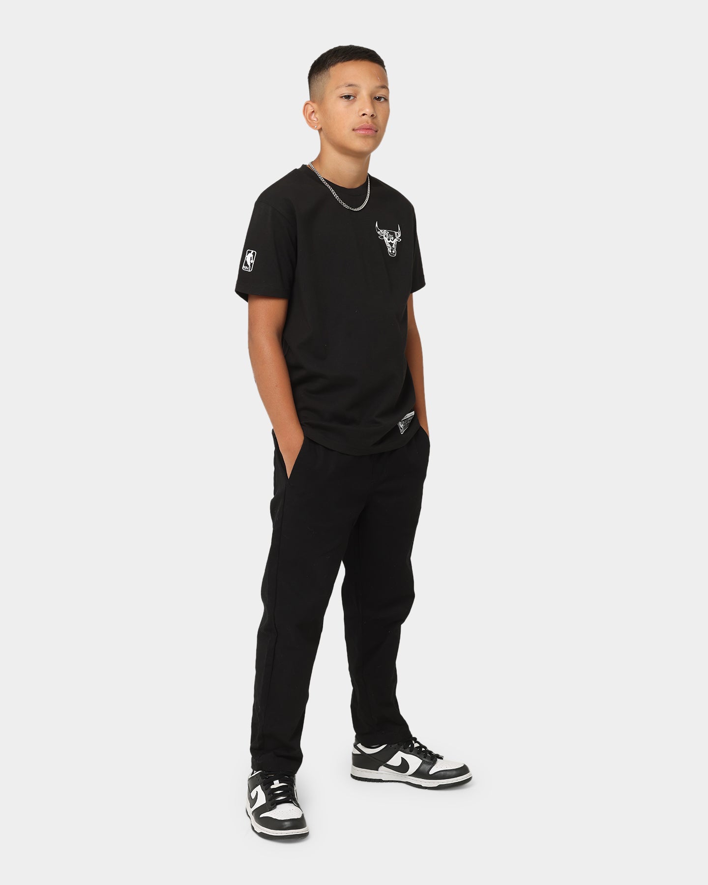NBA Kids' Chicago Bulls Paisley T-Shirt Black