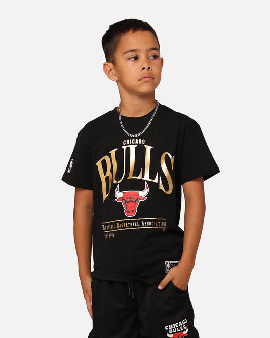 NBA Kids' Chicago Bulls Clifton Vintage T-Shirt Black