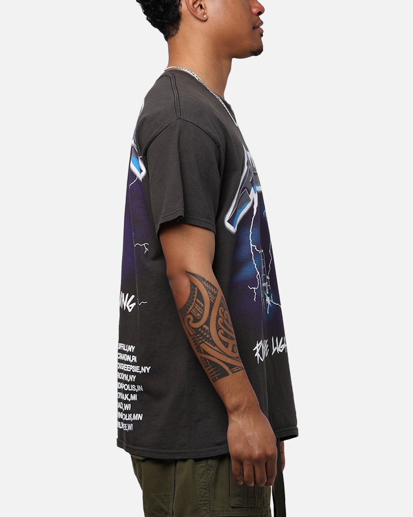 Merch Traffic 1995 Metallica Tour T-Shirt Black