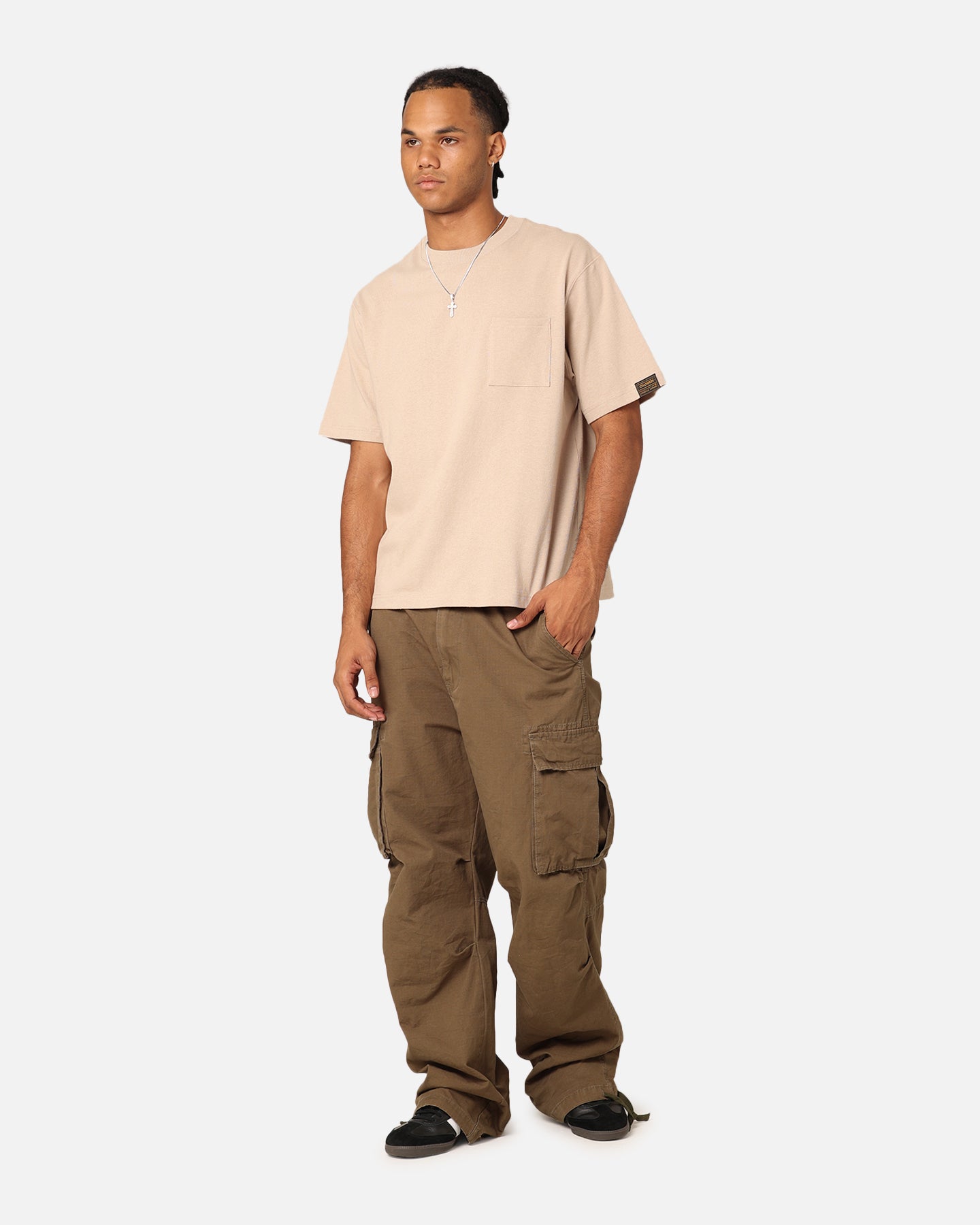 Champion Jersey Element T-Shirt Taupe