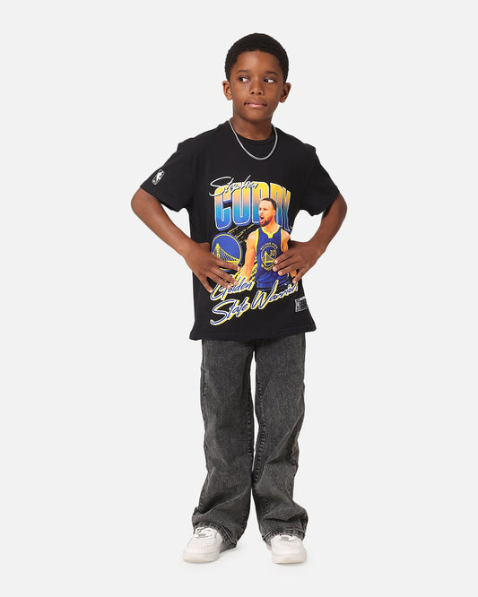 NBA Kids' Golden State Warriors Stephen Curry Jones T-Shirt Black