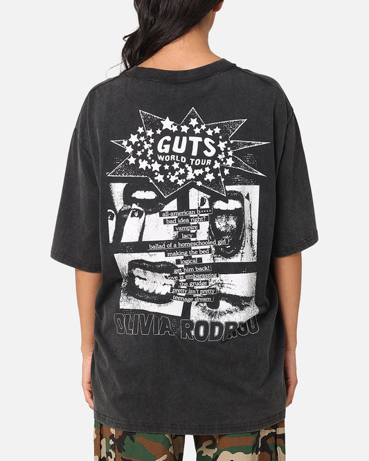 Bravado Olivia Rodrigo World Tour T-Shirt Washed Black Style001