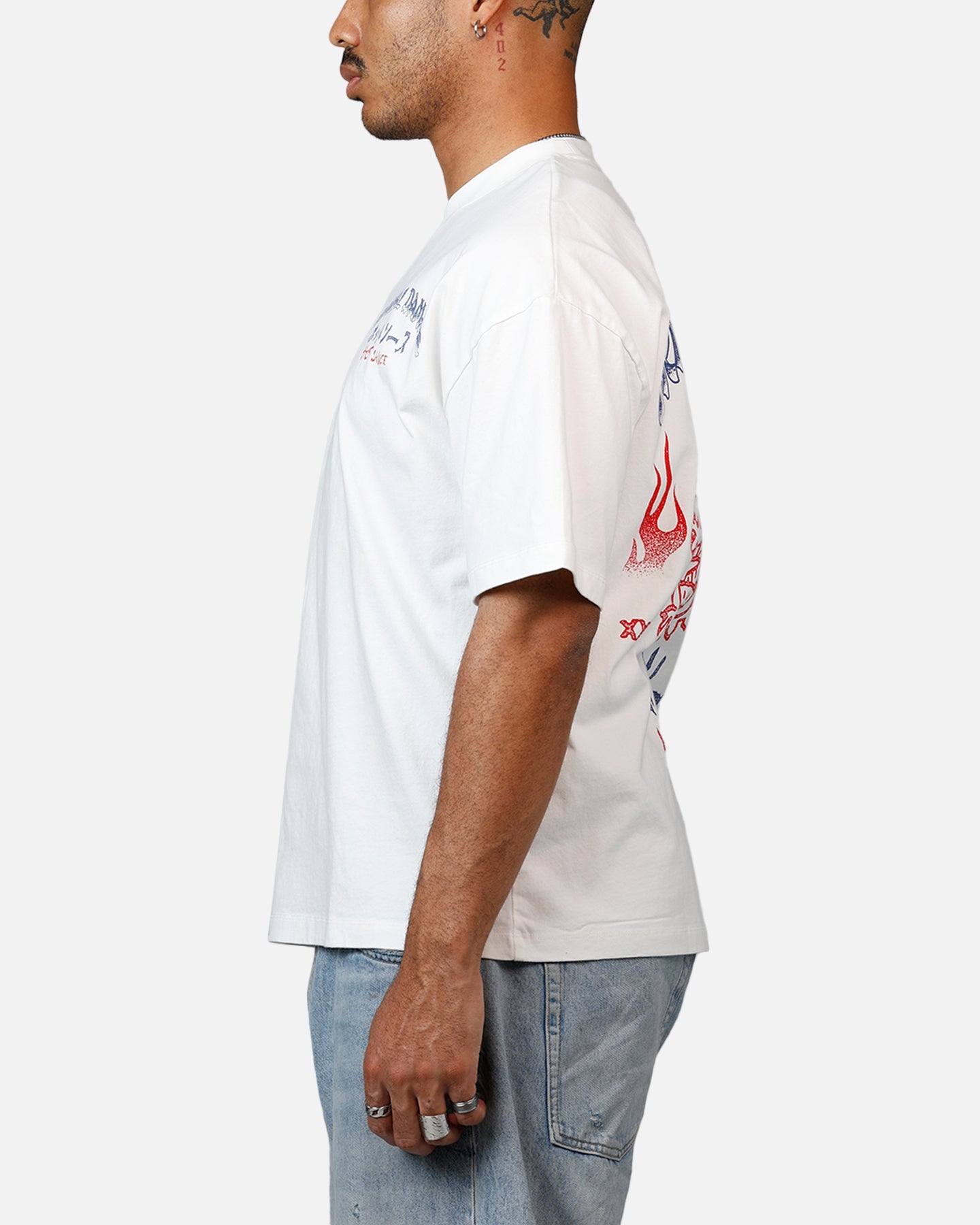Criminal Damage Hot Sauce T-Shirt Off White