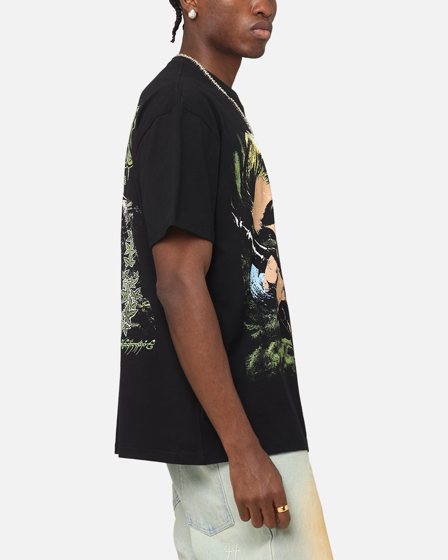 American Thrift X The Lord Of The Rings Legolas Heavy T-Shirt Black