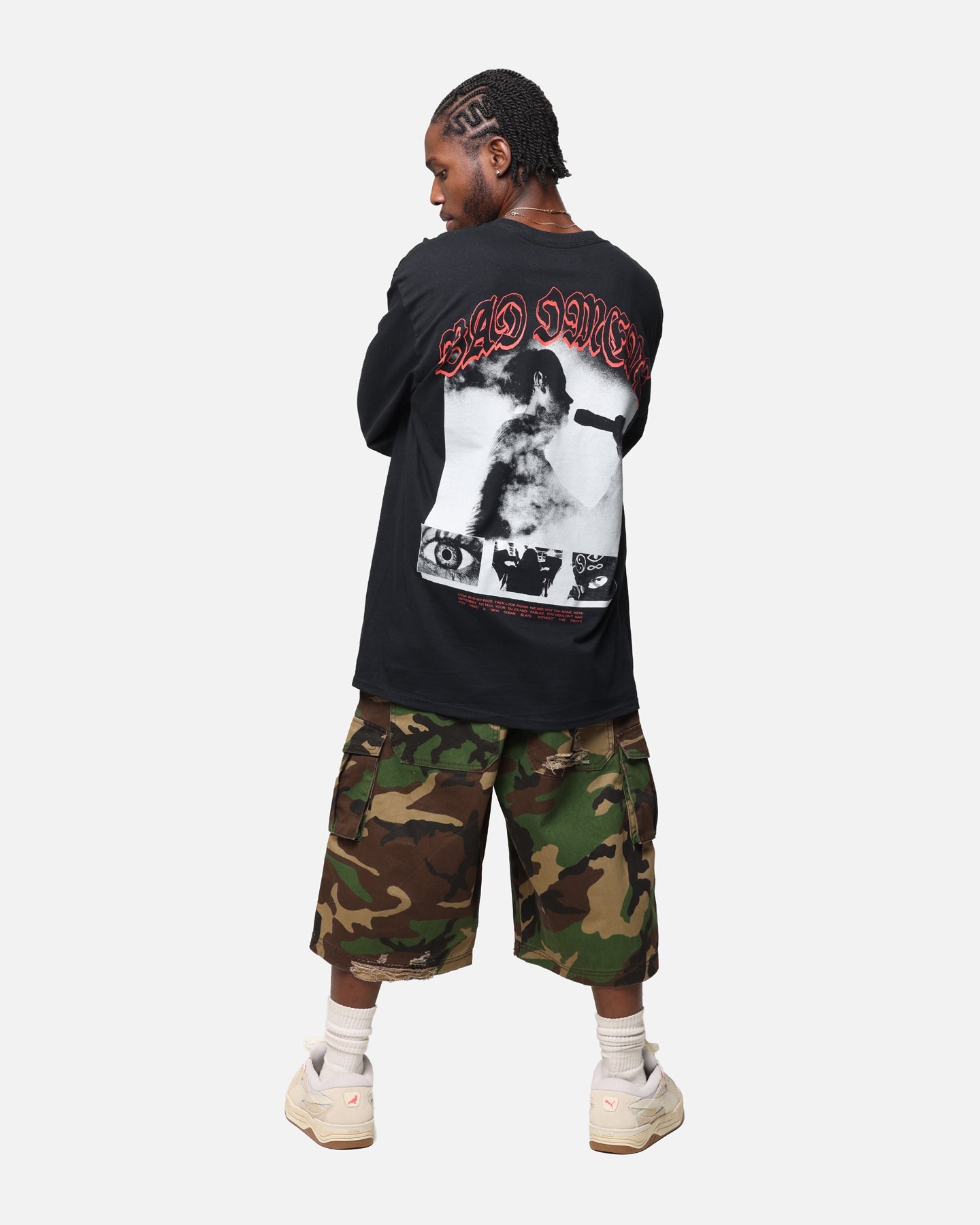 Bad Omens Photo Boxes Long Sleeve T-Shirt Black