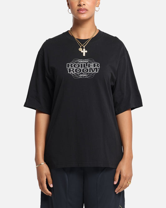 Boiler Room World Tour T-Shirt Black Style001