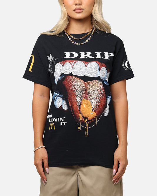 Culture Kings x McDonald's Hot Honey T-Shirt Black Style001