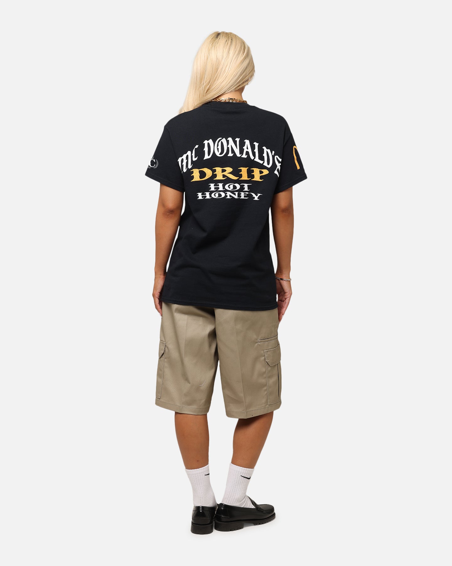 Culture Kings x McDonald's Hot Honey T-Shirt Black Style001