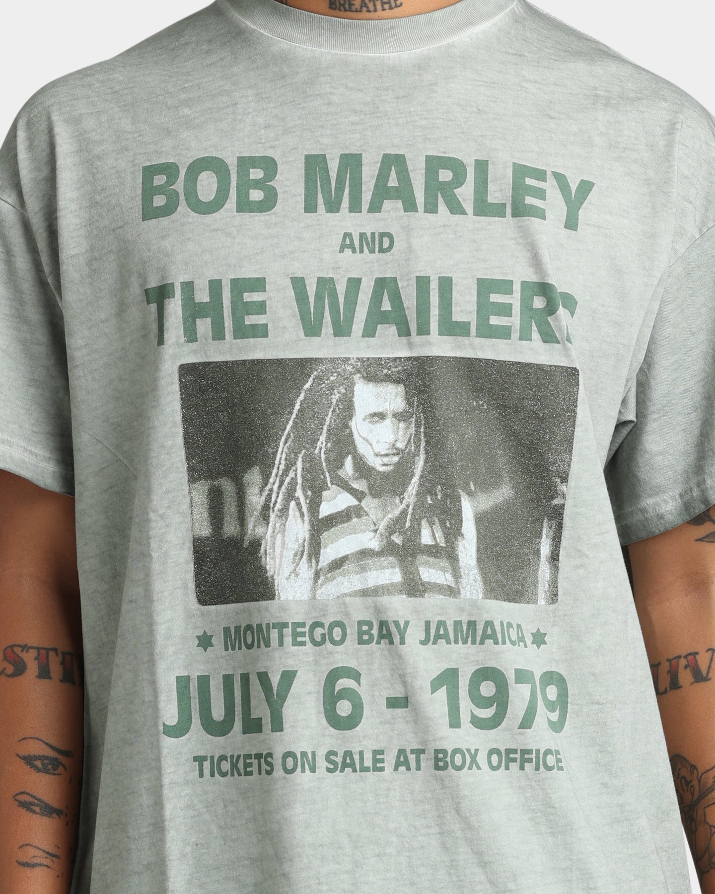 Bob Marley Jarret Park '79 Tour T-Shirt Tie Dye