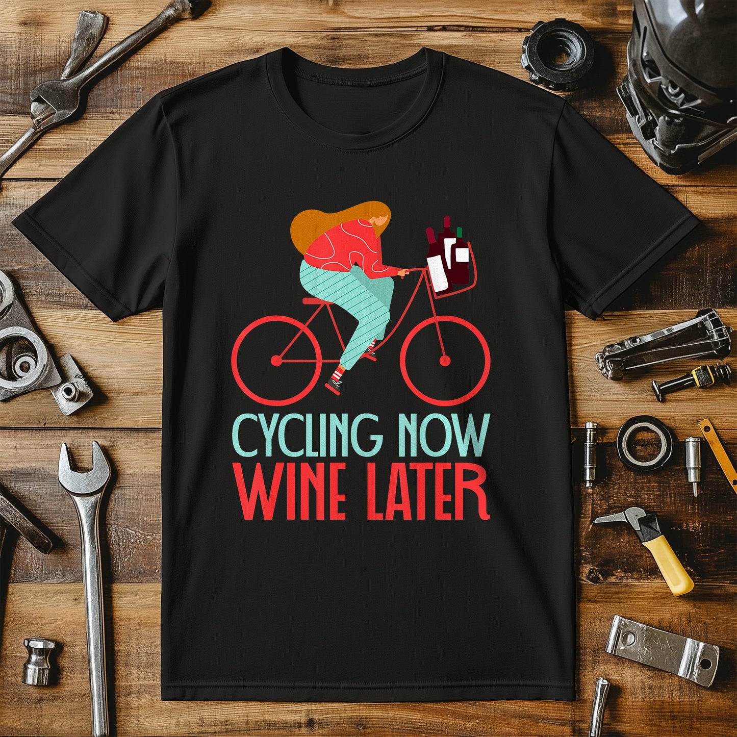 Cycling (194) T-shirt - Funny and