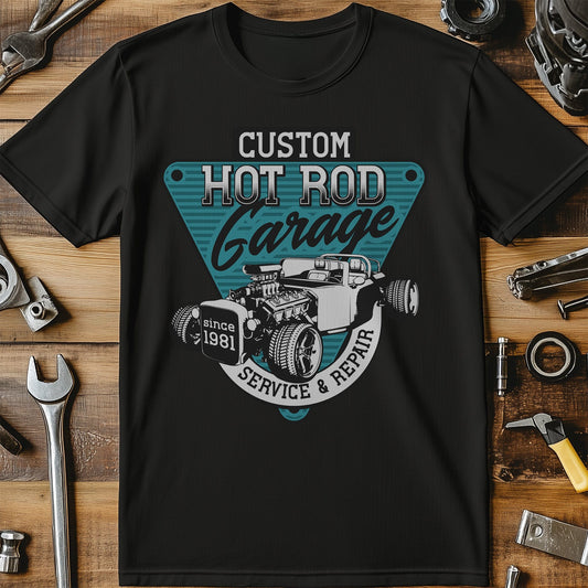Custom Hot Rod Garage T-Shirt