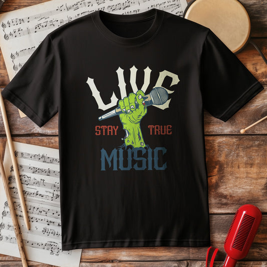 Live Music Zombie T-Shirt - Rock 'n'
