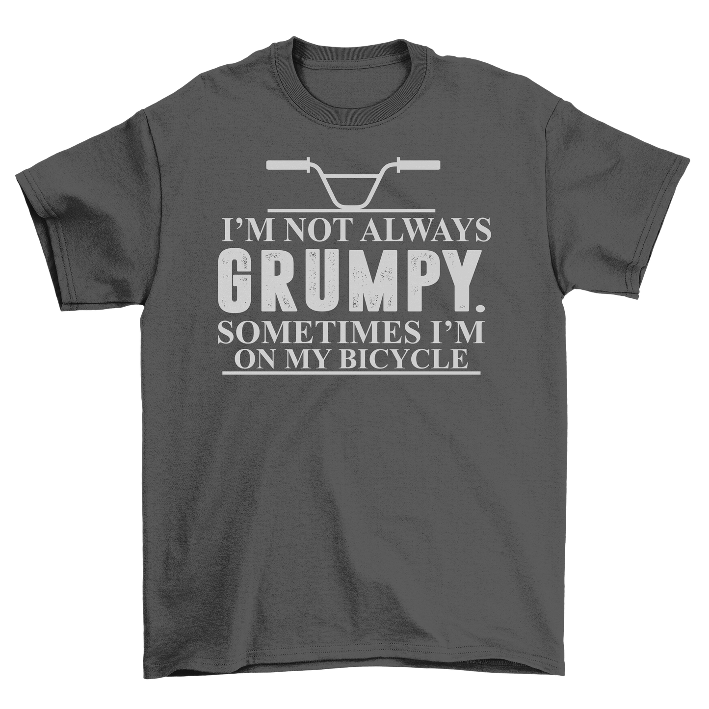 Grumpy Bicycle TShirt Funny