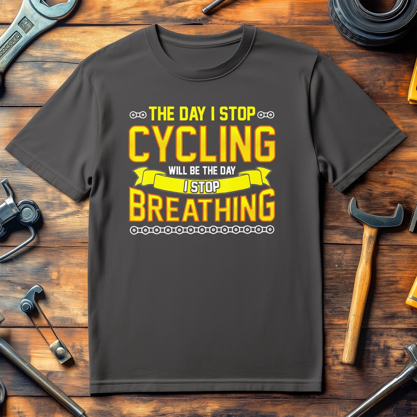 Cycling (198) T-shirt - Funny and