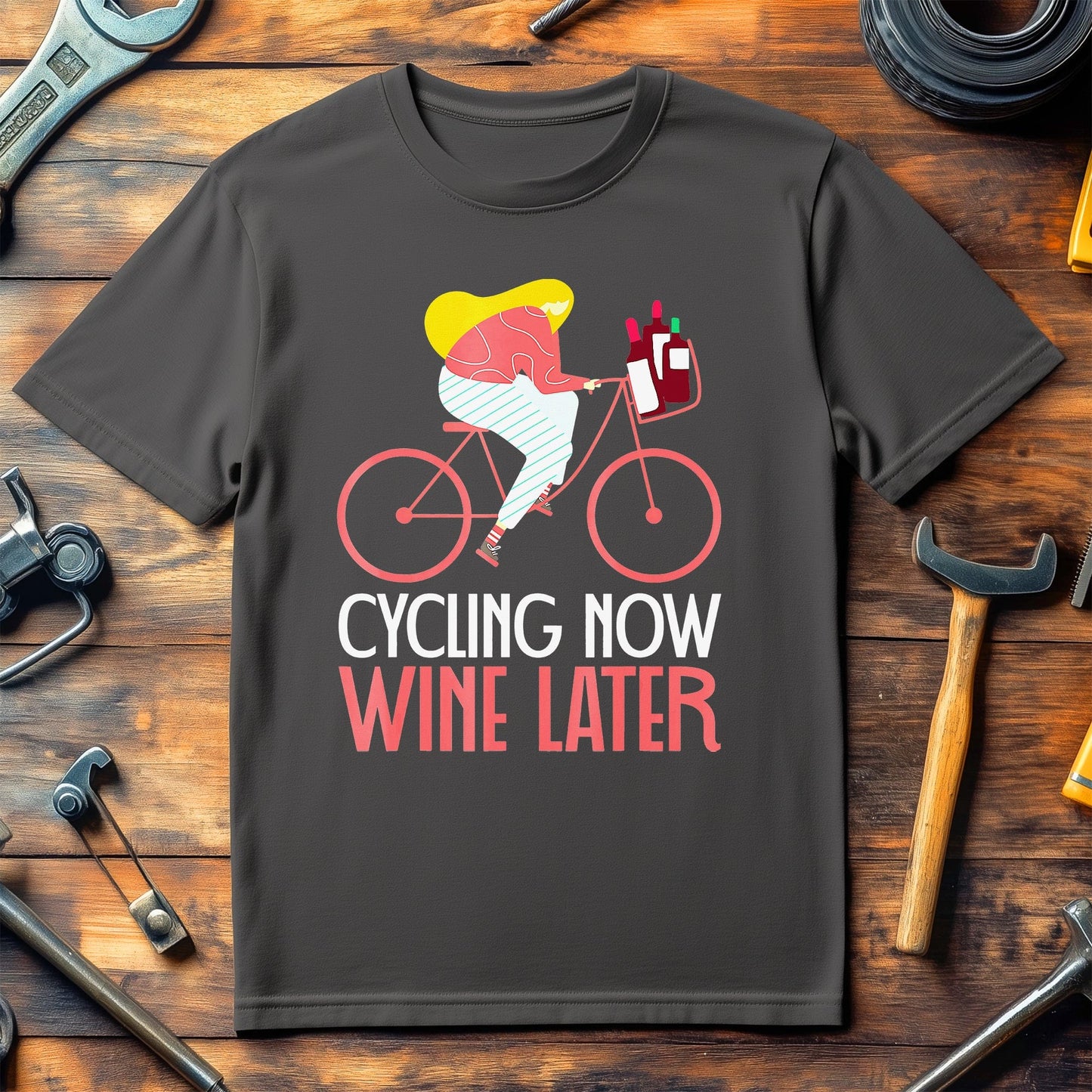 Cycling (194) T-shirt - Funny and