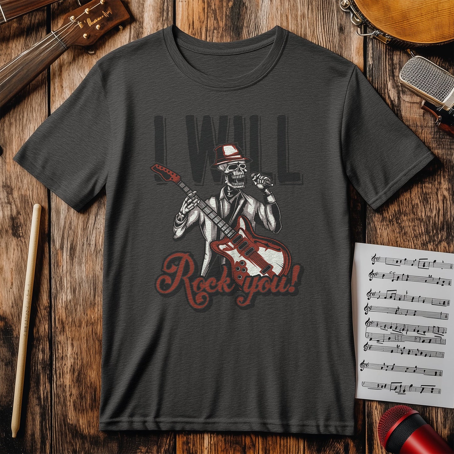 I Will Rock You T-Shirt - Funny and