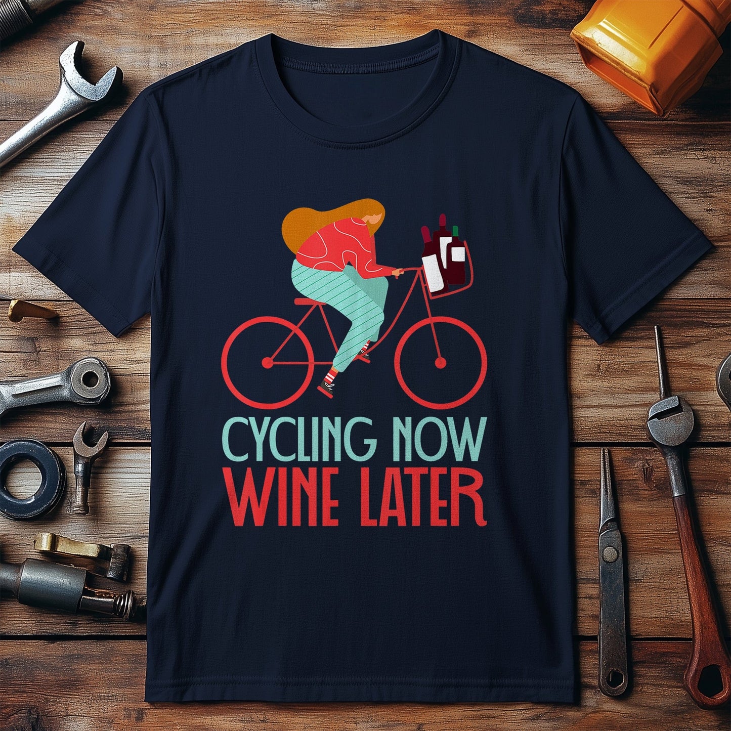 Cycling (194) T-shirt - Funny and