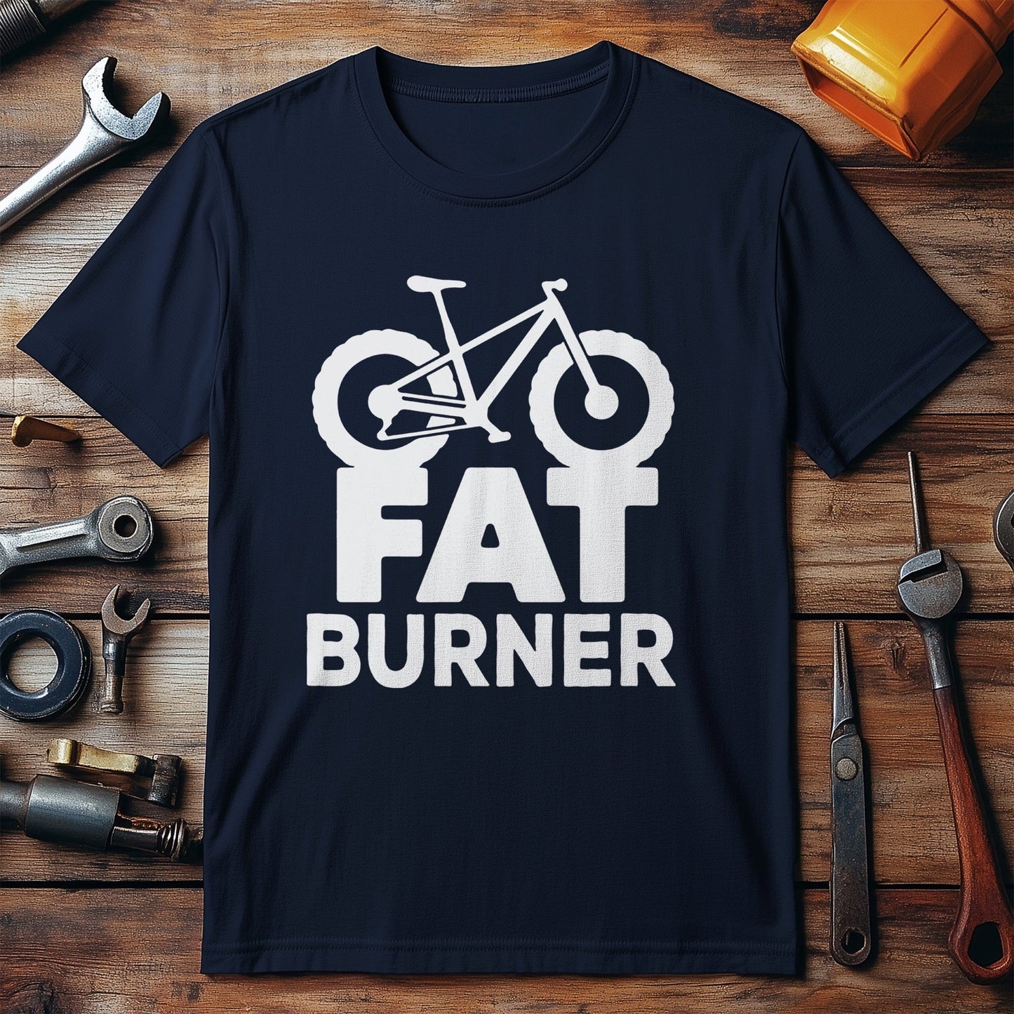 Cycling (199) Humor Tee - Funny Fat